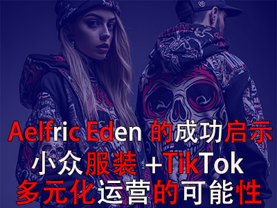 Aelfric Eden的成功啟示：小眾服裝+TikTok多元化運(yùn)營的可能性