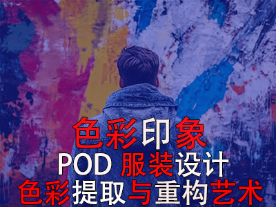 色彩印象：POD服裝設(shè)計中的色彩提取與重構(gòu)藝術(shù)