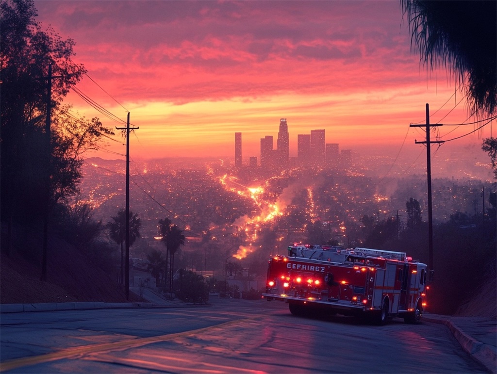 洛杉磯大火肆虐，亞馬遜FBA倉庫遭災，POD服裝賣家如何應對？